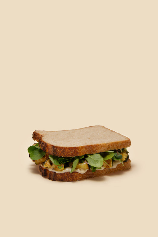 VEGANES ZUCCHINI SANDWICH